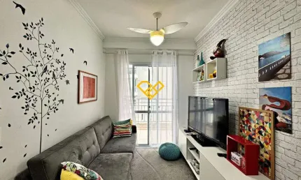 Apartamento com 2 quartos à venda no Marapé, Santos 
