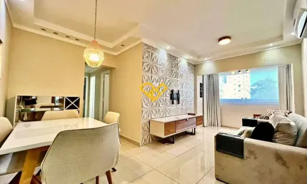 Apartamento com 2 quartos para alugar no Estuário, Santos 