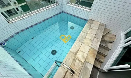 Cobertura com 2 quartos à venda no Marapé, Santos 