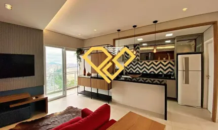 Apartamento com 1 quarto para alugar no Pompéia, Santos 
