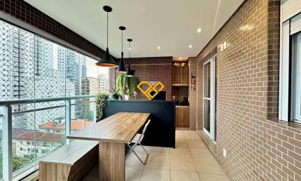 Apartamento com 3 quartos à venda no Pompéia, Santos 