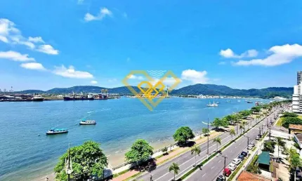Apartamento com 4 quartos à venda no Ponta da Praia, Santos 