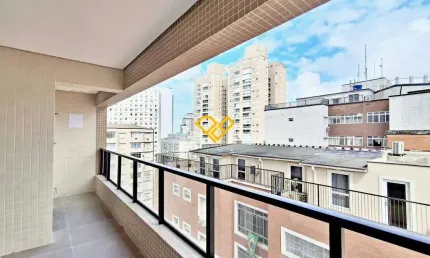 Apartamento com 2 quartos à venda no José Menino, Santos 