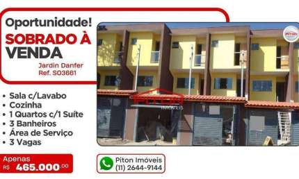 Casa com 3 quartos à venda na Rua Nova Cruz, 240, Jardim Danfer, São Paulo