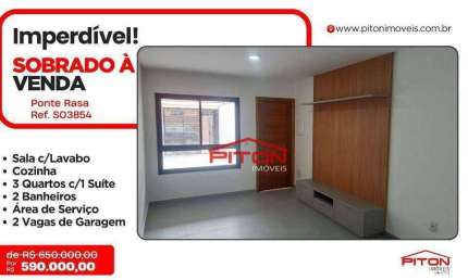 Casa com 3 quartos à venda na Rua Fernandes da Silva Bueno, 31, Ponte Rasa, São Paulo