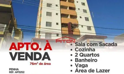 Apartamento com 2 quartos à venda na Rua Embiruçú, 623, Penha, São Paulo