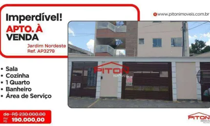 Apartamento com 1 quarto à venda na Rua Iborepi, 107, Jardim Nordeste, São Paulo