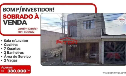 Casa com 7 quartos à venda na Rua José da Penha, 10, Jardim Danfer, São Paulo