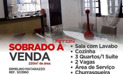 Casa com 3 quartos à venda na Rua Arraial de Santa Bárbara, 382, Ermelino Matarazzo, São Paulo