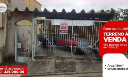 Terreno à venda na Rua Pousadas, 41, Vila Buenos Aires, São Paulo