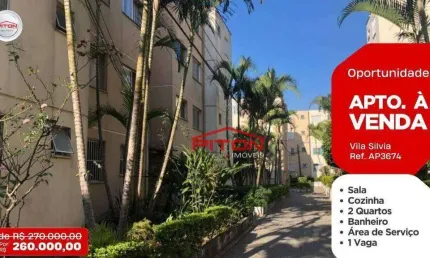 Apartamento com 2 quartos à venda na Avenida Doutor Assis Ribeiro, 4401, Vila Sílvia, São Paulo