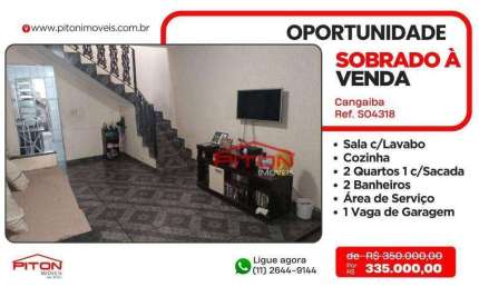 Casa com 2 quartos à venda na Rua Roiz Barros, 212, Cangaíba, São Paulo
