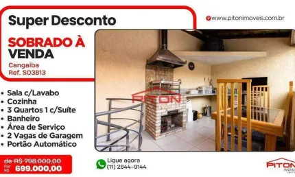 Casa com 3 quartos para alugar na Rua Álvaro Teles de Menezes, 41, Cangaíba, São Paulo
