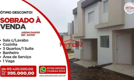 Casa com 3 quartos à venda na Rua Planalto de Araxá, 36, Jardim Danfer, São Paulo