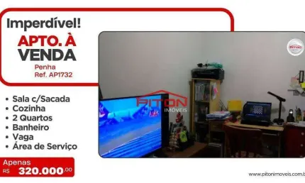 Apartamento com 2 quartos à venda na Rua Evans, 471, Penha, São Paulo