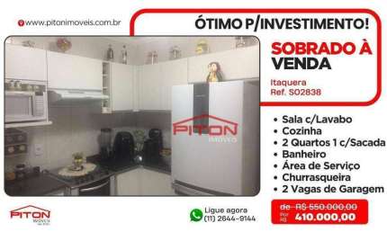Casa com 2 quartos à venda na Rua Virgínia de Miranda, 456, Itaquera, São Paulo