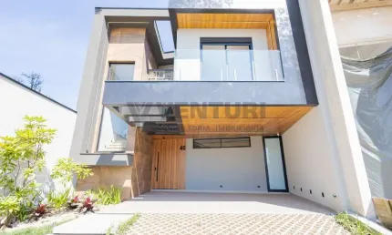 Casa em condomínio fechado com 4 quartos à venda na Rua Rafael Puchetti, 1125, Itália, São José dos Pinhais, 277 m2 por R$ 2.299.000