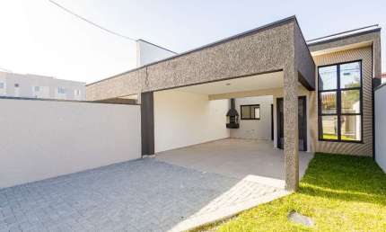 Casa com 3 quartos à venda na Rua São Luiz, 213, Águas Belas, São José dos Pinhais, 104 m2 por R$ 699.000