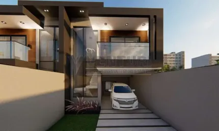 Casa com 3 quartos à venda na Rua Maria Bonatto Marenda, 548, Afonso Pena, São José dos Pinhais, 149 m2 por R$ 950.000