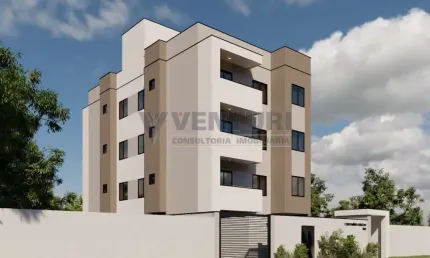 Apartamento com 3 quartos à venda na Rua Osvaldo da Silva Bassu, 1865, Parque da Fonte, São José dos Pinhais, 48 m2 por R$ 336.220