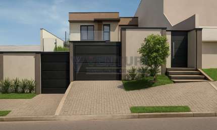 Casa com 4 quartos à venda na Rua Pedro Foggiatto, 1275, Aristocrata, São José dos Pinhais, 208 m2 por R$ 1.390.000