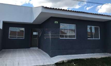 Casa em condomínio fechado com 3 quartos à venda na Rua Francisco Pereira da Cruz, 347, Campo Largo da Roseira, São José dos Pinhais, 61 m2 por R$ 250.000