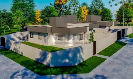 Casa com 3 quartos à venda na Rua Rosária da Rocha Rabelo, 136, Del Rey, São José dos Pinhais, 61 m2 por R$ 390.000