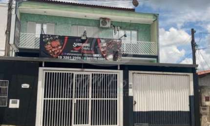 SOBRADO COM SALÃO COMERCIAL NO BAIRRO JARDIM IPAUSSURAMA EM CAMPINAS/SP