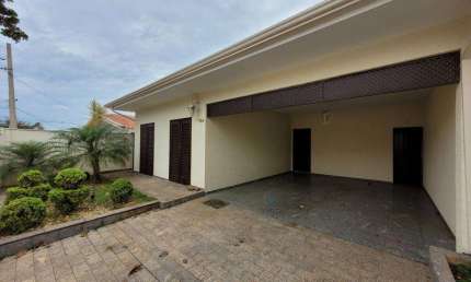 CASA TERREA 3 QUARTOS 1 SUITE 4 VAGAS PARA VENDA E LOCAÇÃO NO TAQUARAL EM CAMPINAS/SP