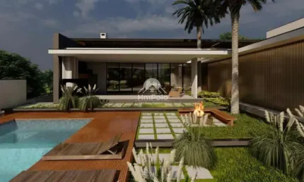 CASA DE CONDOMINIO 3 SUITES 4 VAGAS PISCINA A VENDA EM VALINHOS-SP