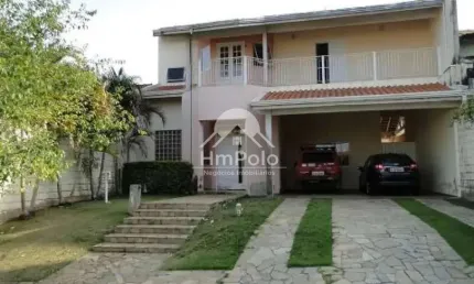 CASA À VENDA COM 3 DORMITORIOS, 1 SUITE 4 VAGAS NO CONDOMINIO SAN CONRADO EM SOUSAS CAMPINAS/SP
