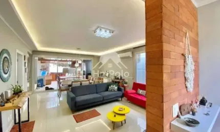 CASA À VENDA COM 3 QUARTOS, 3 SUÍTE, 4 VAGAS EM PAULINIA/SP