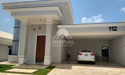 CASA TERREA NO CONDOMÍNIO VILLA LOBOS EM PAULINIA - SP