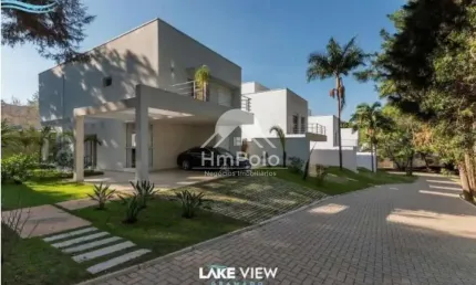 Casa sobrado  no Condomínio Lake View para venda, bairro Gramado em Campinas/SP
