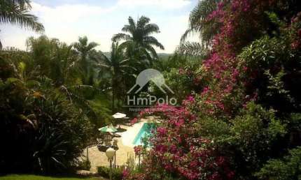 CHACARA EM CONDOMINIO COM 5 SUITES - EDICULA E CASA DE HOSPEDES EM VALINHOS - CAMPINAS - SP