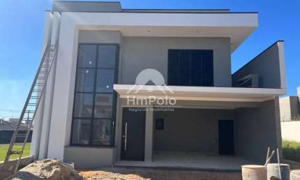 CASA EM CONDOMÍNIO COM 4 QUARTOS, 1 SUÍTE E 4 VAGAS NO CONDOMÍNIO OLÍVIO FRANCESCHINI, HORTOLÂNDIA/SP.