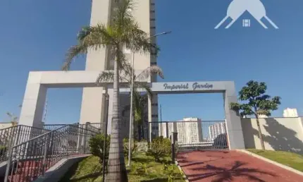 Apartamento á venda, 2 dormitórios 1 sendo (suíte), 1 vaga de garagem coberta, condomínio imperial garden em campinas / sp.