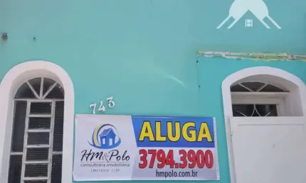 Casa sobrado comercial para locação com 5 salas na Vila Itapura em Campinas/SP.