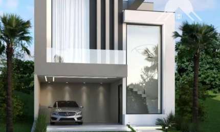 Casa a venda em condomínio com 3 suites, 4 vagas com piscina, Vila Rubens - Loteamento Park Gran Reserve em Indaiatuba / SP.