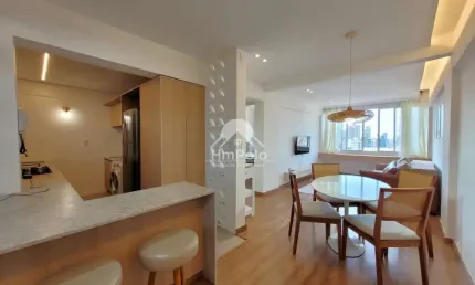 Apartamento mobiliado com 1 quarto 1 banheiro 1 vaga a venda no Cambui em Campinas-SP