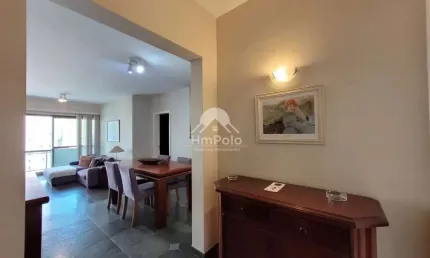 Apartamento mobiliado com 1 quarto 2 banheiros 1 vaga no Cambuí em Campinas-SP