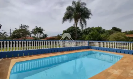 Chacara com 3 quartos 1 suíte 4 banheiros piscina e 10 vagas a venda no recanto dos dourados em campinas-sp