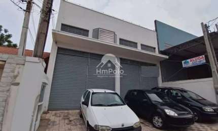 Galpão com 2 banheiros 4 vagas para venda na Vila Nova em Campinas-SP