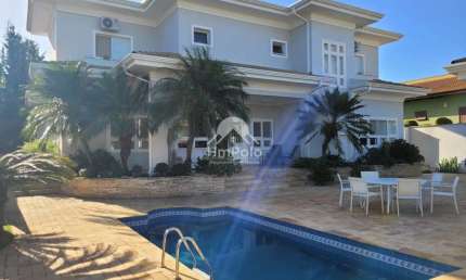 Casa sobrado em condomínio com 3 suítes 6 banheiros 4 vagas à venda no Alphaville Campinas/SP