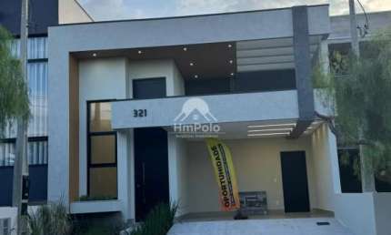 Casa de condomínio com 3 suítes 4 banheiros 2 vagas a venda em Paulinia-SP