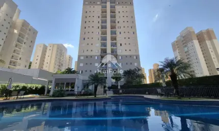 Apartamento com 3 quartos 2 banheiros 2 vagas para locação no Mansões Santo Antônio em Campinas-SP