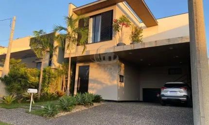 Maravilhosa casa à venda no condomíno residencial lenk - swiss park em campinas-sp