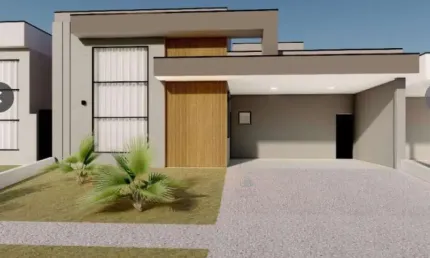 Casa térrea com 3 suítes à venda condomínio royal garden - paulínia/sp