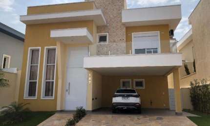 CASA SOBRADO 4 SUITES 4 VAGAS NO SWISS PARK EM CAMPINAS-SP