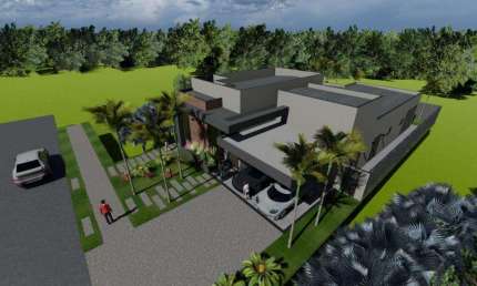 CASA TÉRREA À VENDA NO ALPHAVILLE D. PEDRO III - CAMPINAS